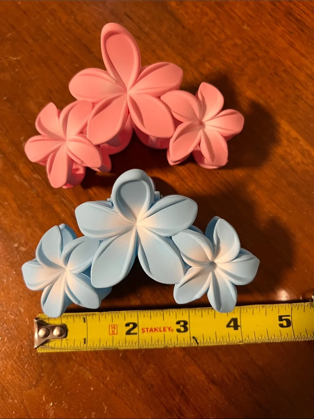 Assorted Women’s Hair Clip Set - Blue, Pink, Pearl, Clear